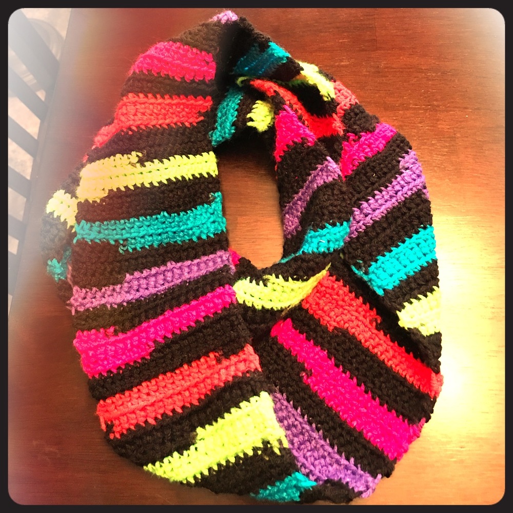 Neon Infinity Scarf
